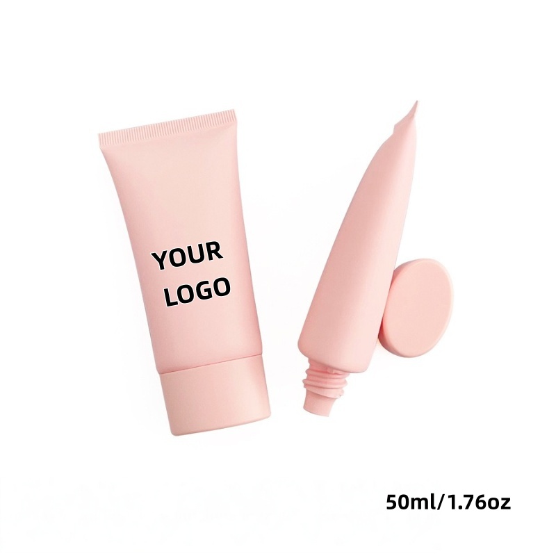 Skincare Pink - 【Logo Özel】50 Adet Özelleştirilmiş 50ml Pembe
