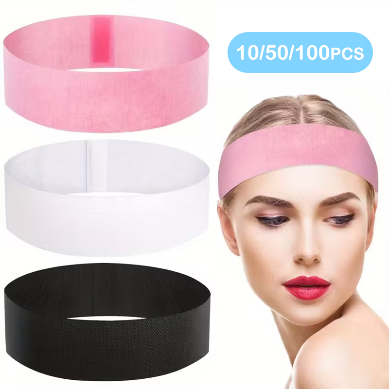 Skincare Pink - 10/50/100 adet Tek Kullanımlık Bantlar Spa