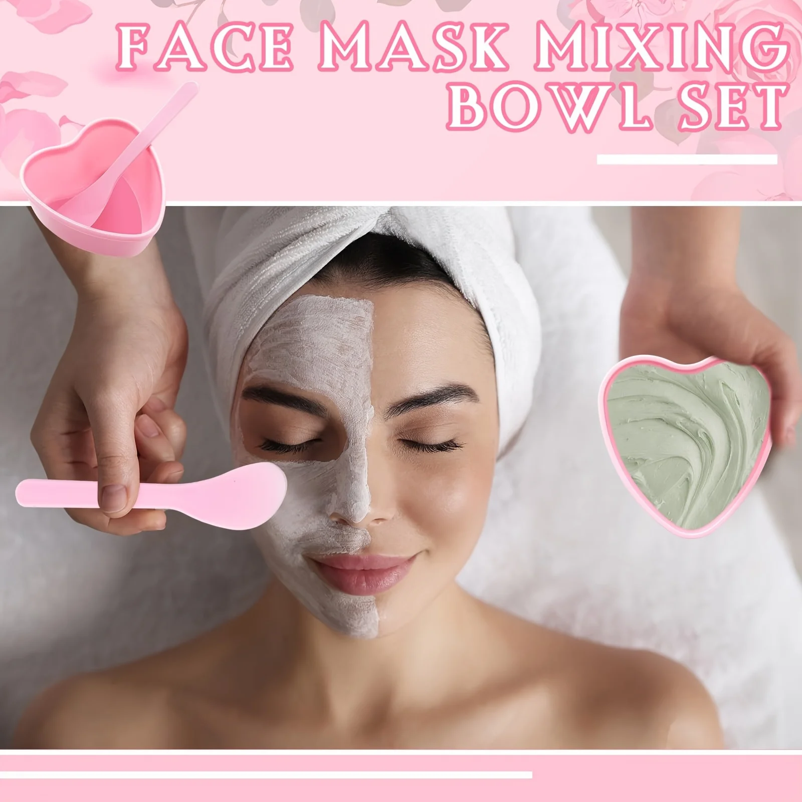 6 parçalı Pembe Kalp Şeklinde  - Skincare Pink incelemesi ve fiyatı