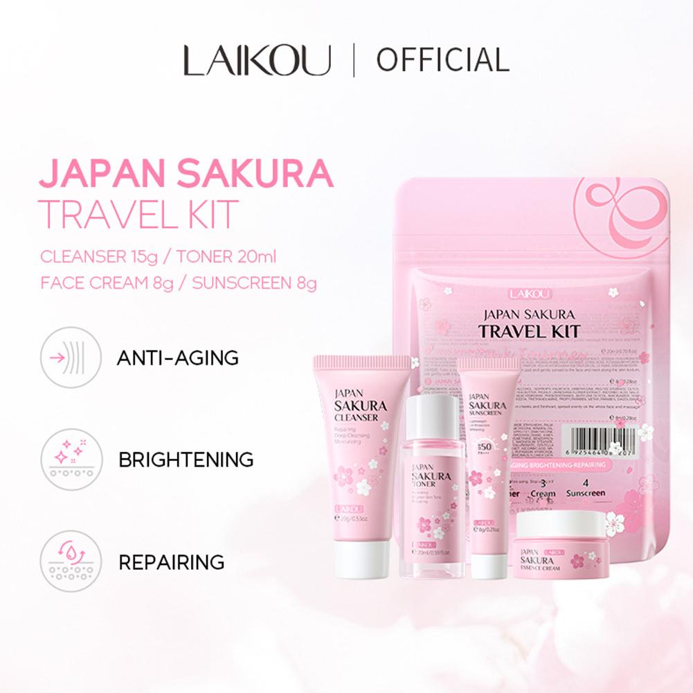 Sakura Cilt Bakım Seti yüz Tem - Skincare Routine incelemesi ve fiyatı